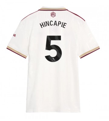 Arsenal Piero Hincapie #5 Tredjetrøje Dame 2025-26 Kortærmet